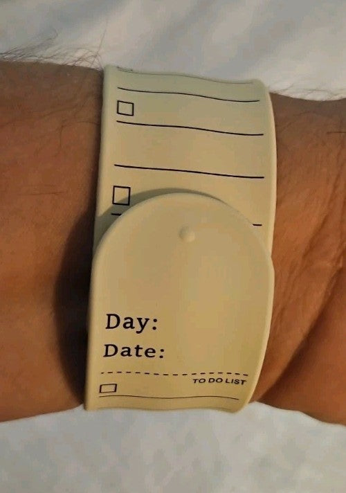 Slap Band Slap Bracelet 8"Ruler and To Do List