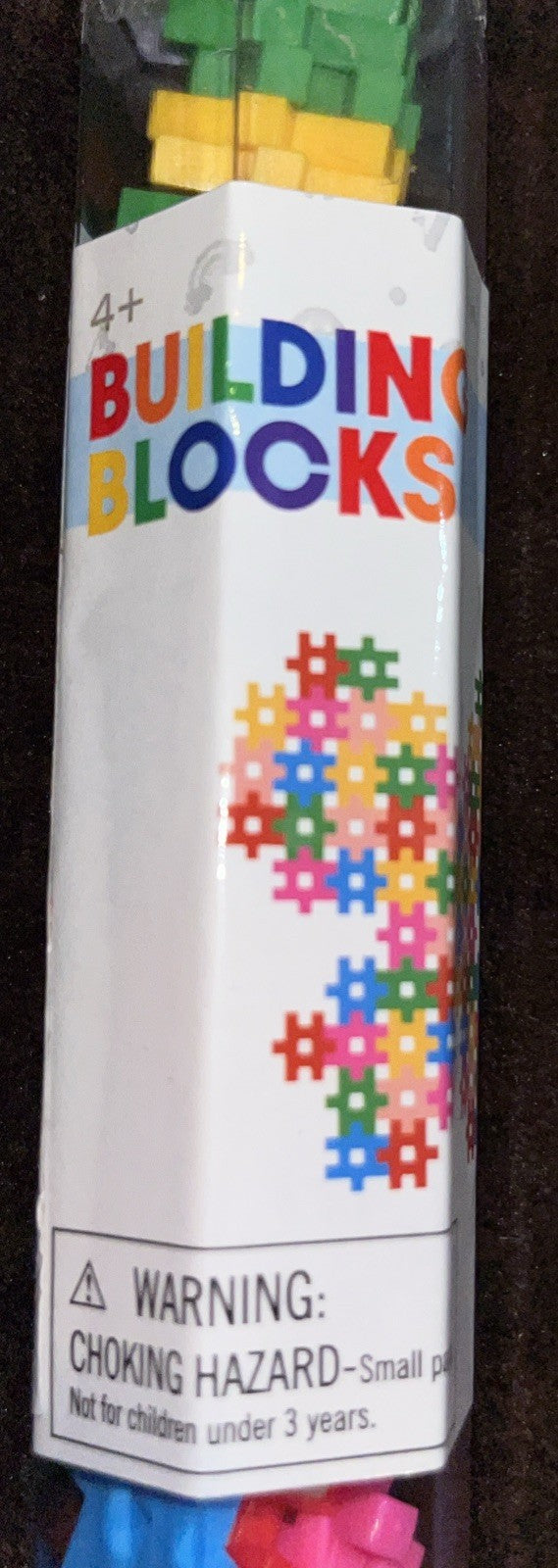 Building Blocks In A Tube 72 Count