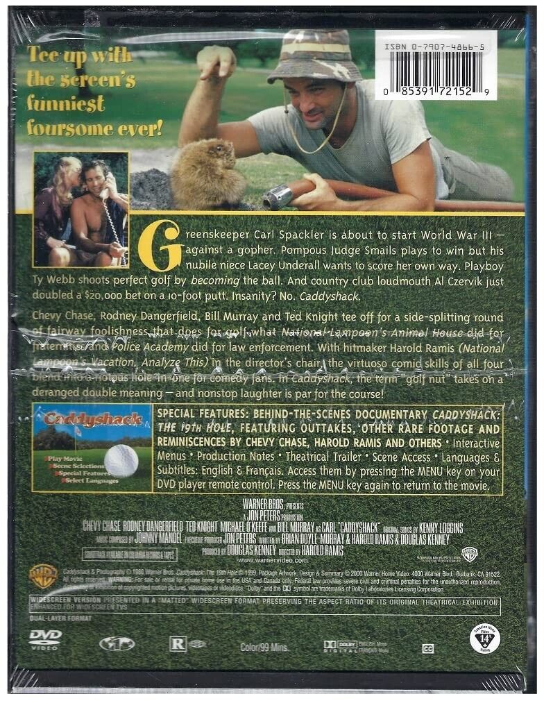 Caddyshack (DVD, 2007, 20th Anniversary Edition) BRAND NEW