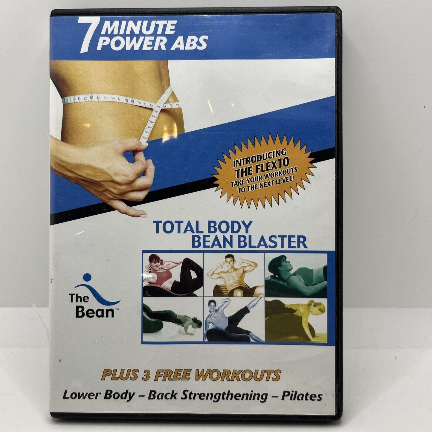 7 Minute Power Abs / Total Body Bean Blaster DVD NTSC (2006) -- NEW! SEALED!