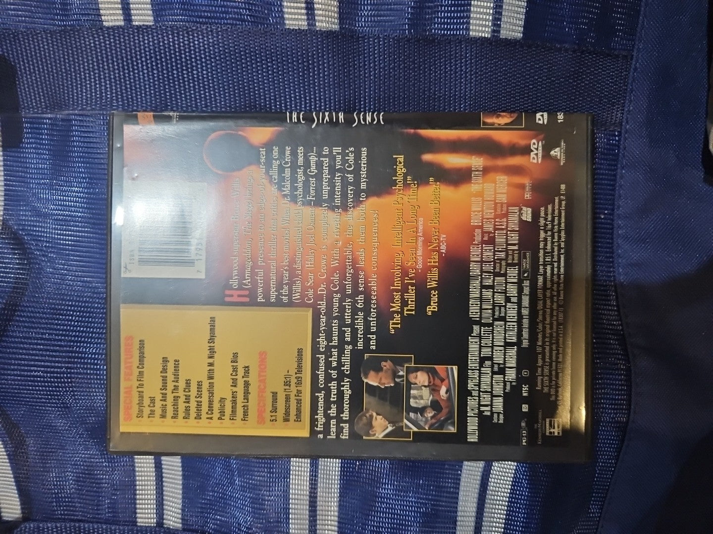 The Sixth Sense (DVD, 1999)