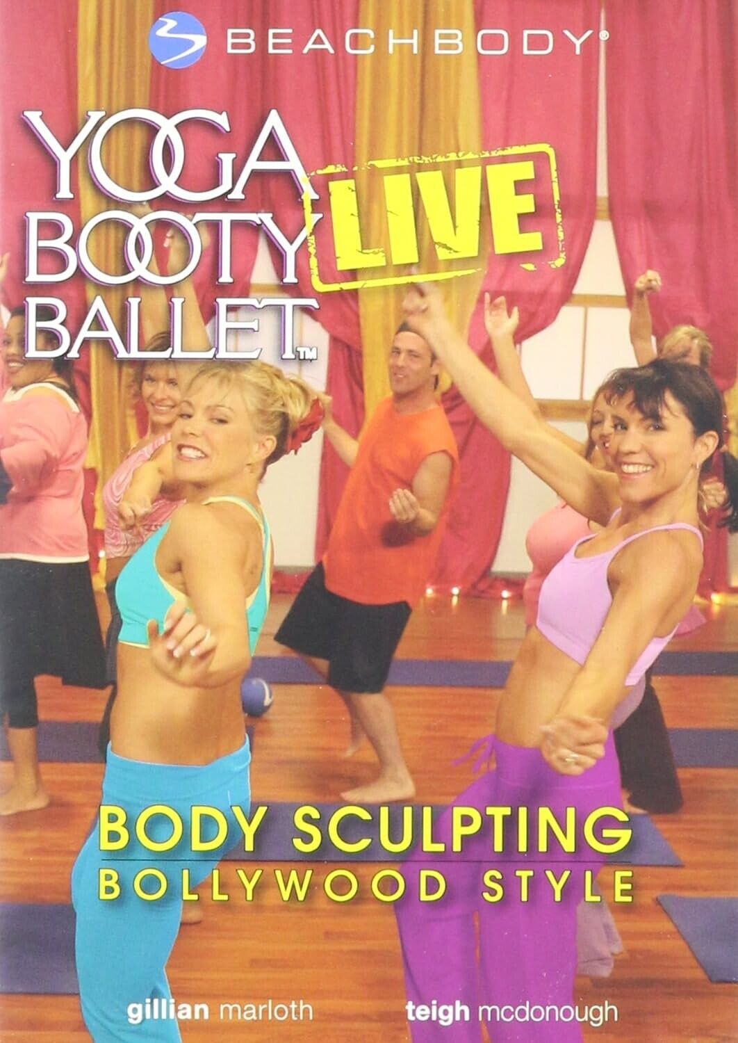 Yoga Booty Ballet Live Body Sculpting Bollywood Style DVDs