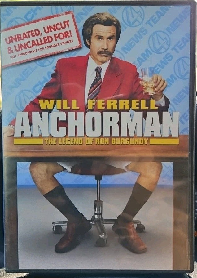 Anchorman: The Legend of Ron Burgundy (DVD, 2004) Sealed