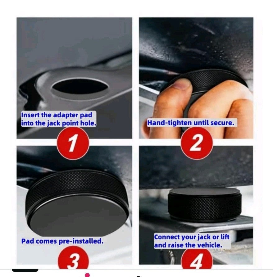 Chirano Lifting Jack Pads W/ Carrying Case