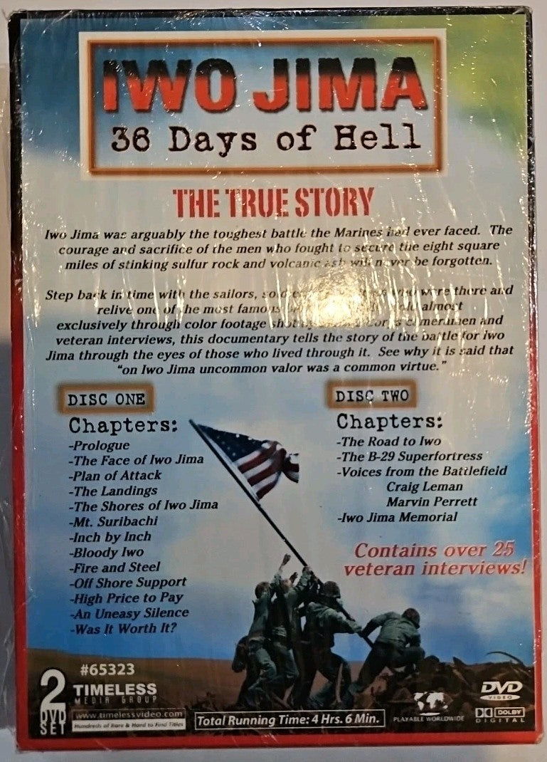 Iwo Jima (DVD) Sealed