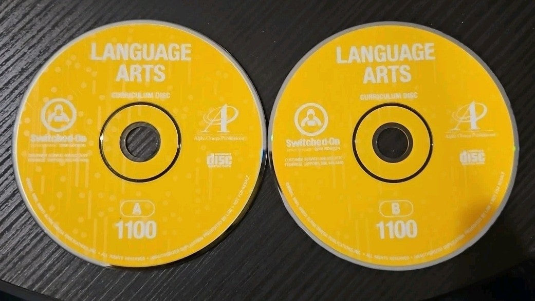 Switched-On Language Arts Disc A & B 1100 (Discs Only)