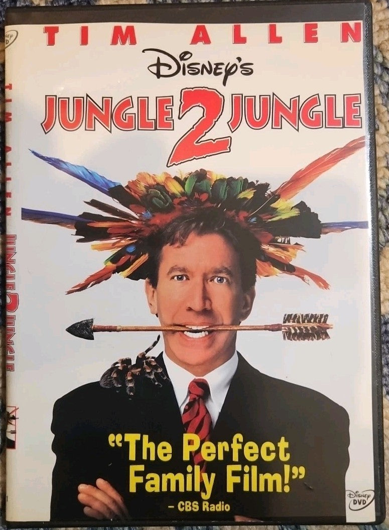 Jungle 2 Jungle (DVD, 1997) Tested. Slim Case. Cropped Artwork