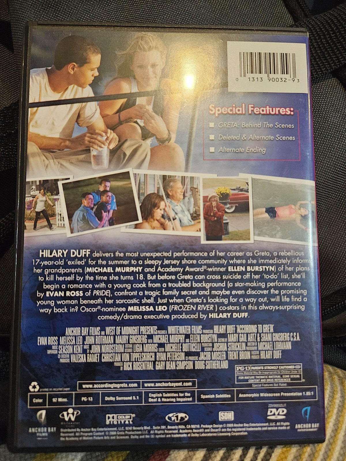 According to Greta (DVD) New sealed