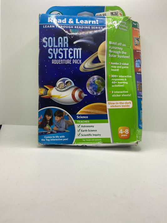 LEAP FROG Solar System Adventure Pack Read & Learn Tag Reading System