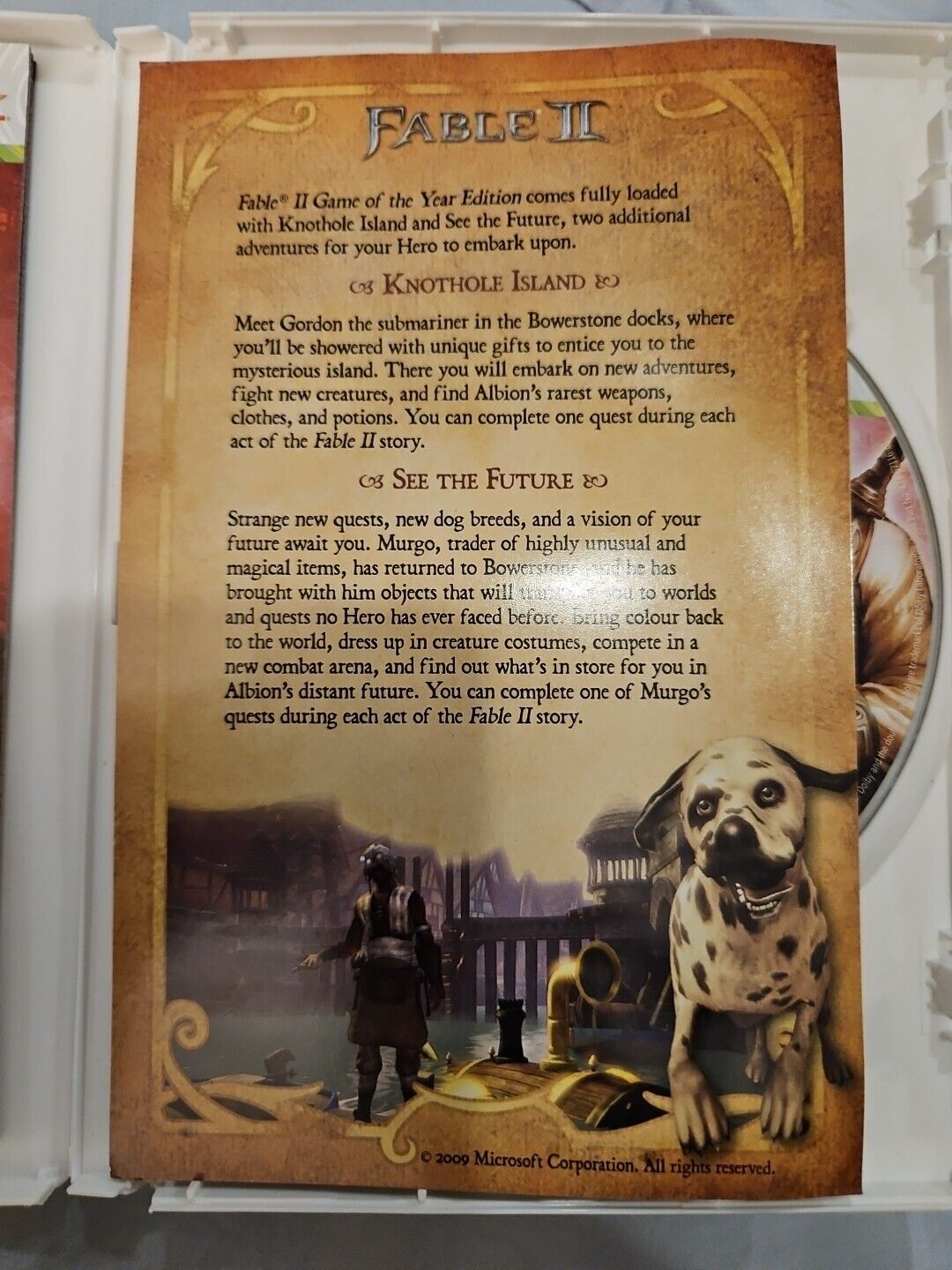 Fable II  (Xbox 360) With manual. Tested