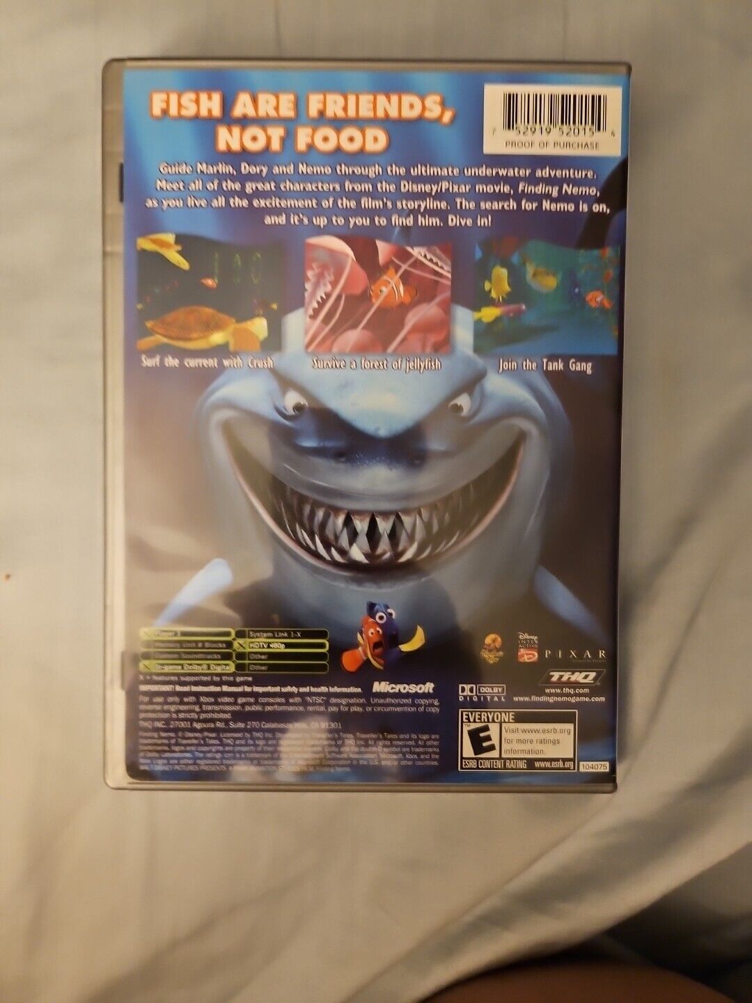 Finding Nemo (Microsoft Xbox, 2003)