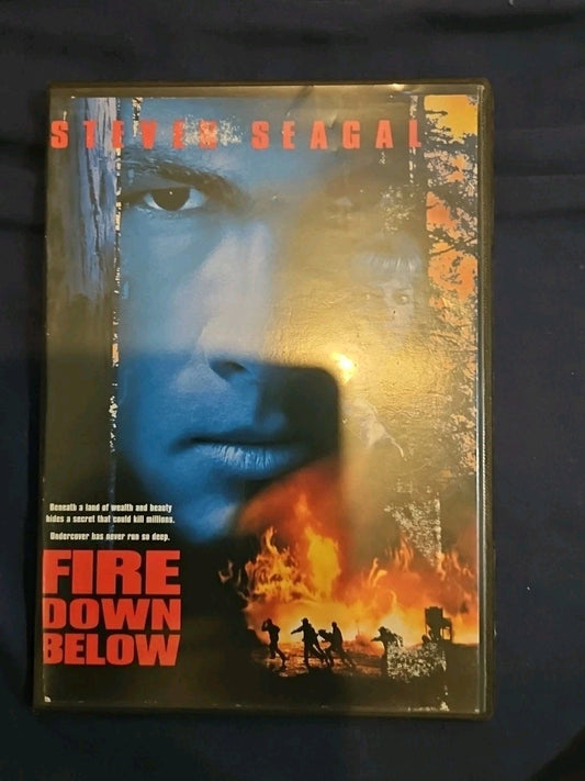 Fire Down Below (DVD, 1997) Slim Case. Cropped Sleeve