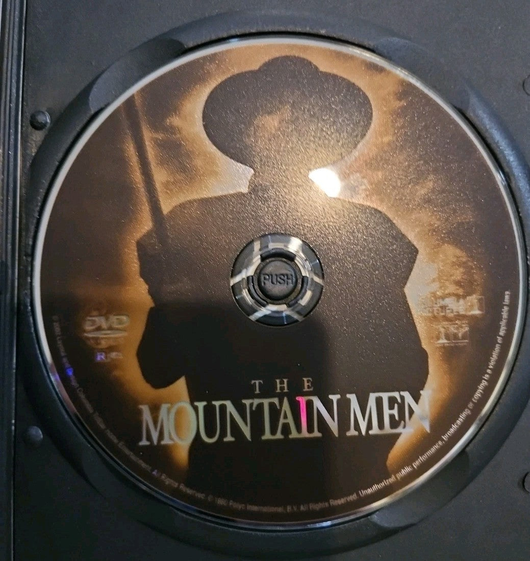 The Mountain Men (DVD, 1980) Slimcase. Artwork Cropped. Tested