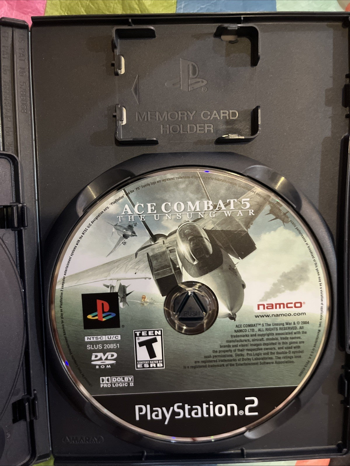 Ace Combat 5: The Unsung War (Sony PlayStation 2, 2004)
