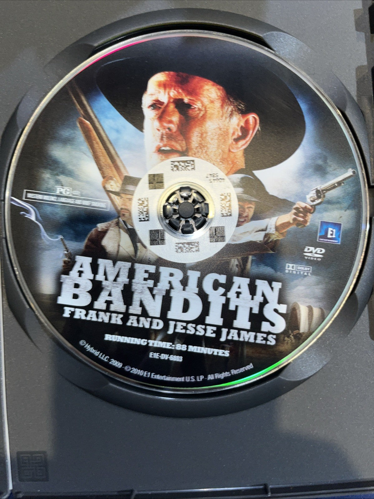 American Bandits: Frank and Jesse James (DVD, 2010) Tested. New Case. Resealed