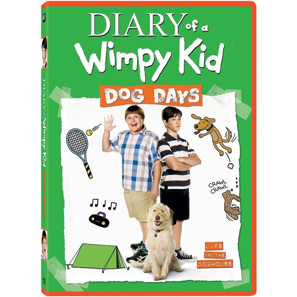DIARY OF A WIMPY KID - DOG DAYS (DVD) NEW