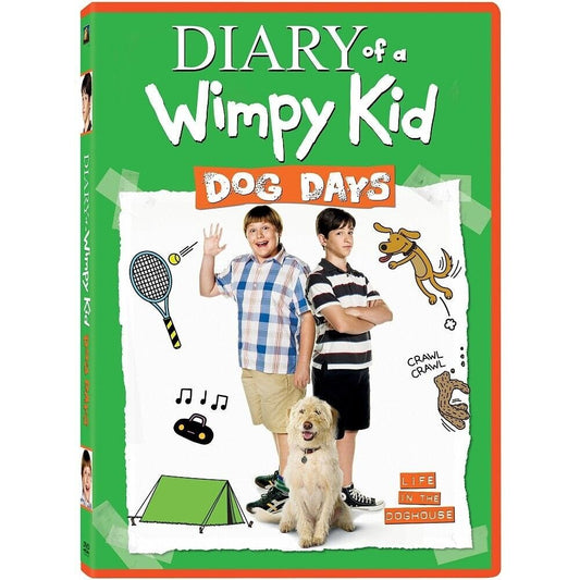 DIARY OF A WIMPY KID - DOG DAYS (DVD) NEW