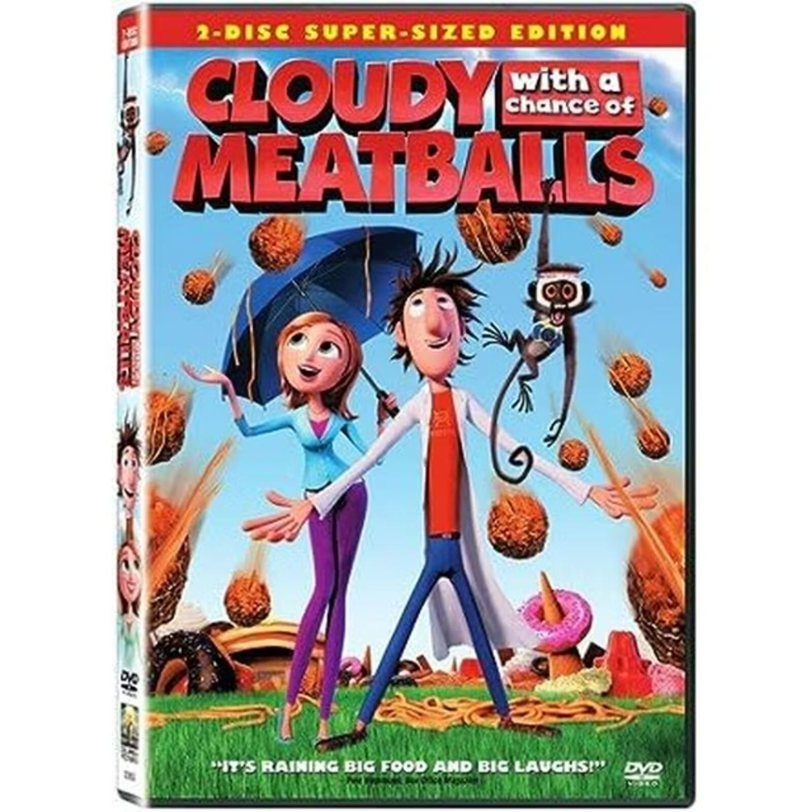 Cloudy with a Chance of Meatballs (DVD) Brand New
