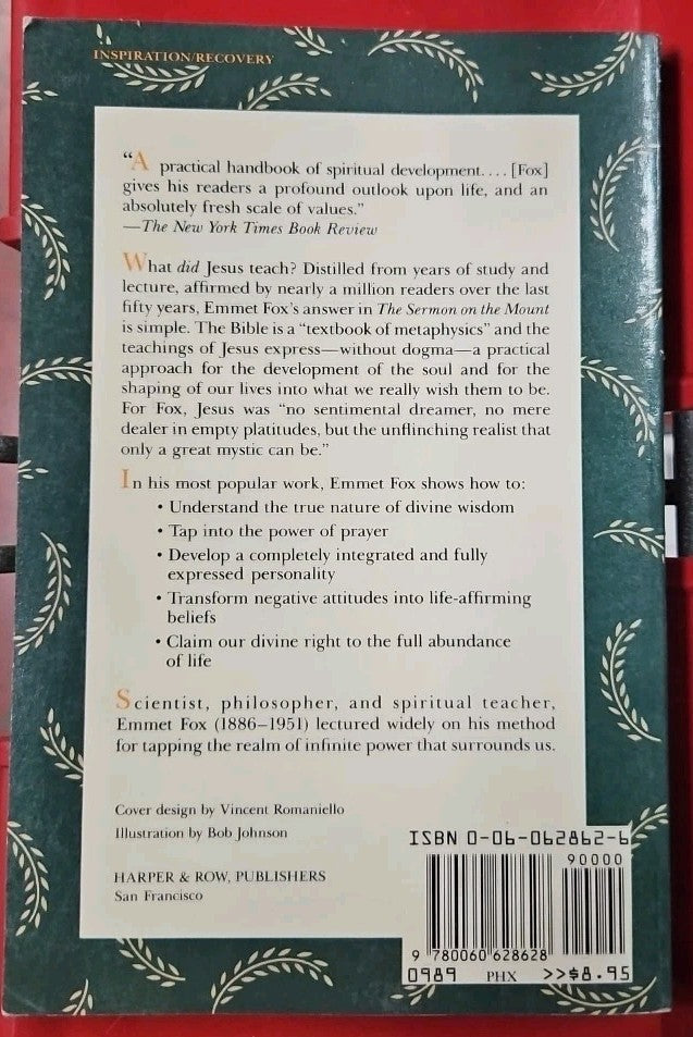 Sermon on the Mount : The Key to Success in Life by Emmet Fox (1989, Trade...