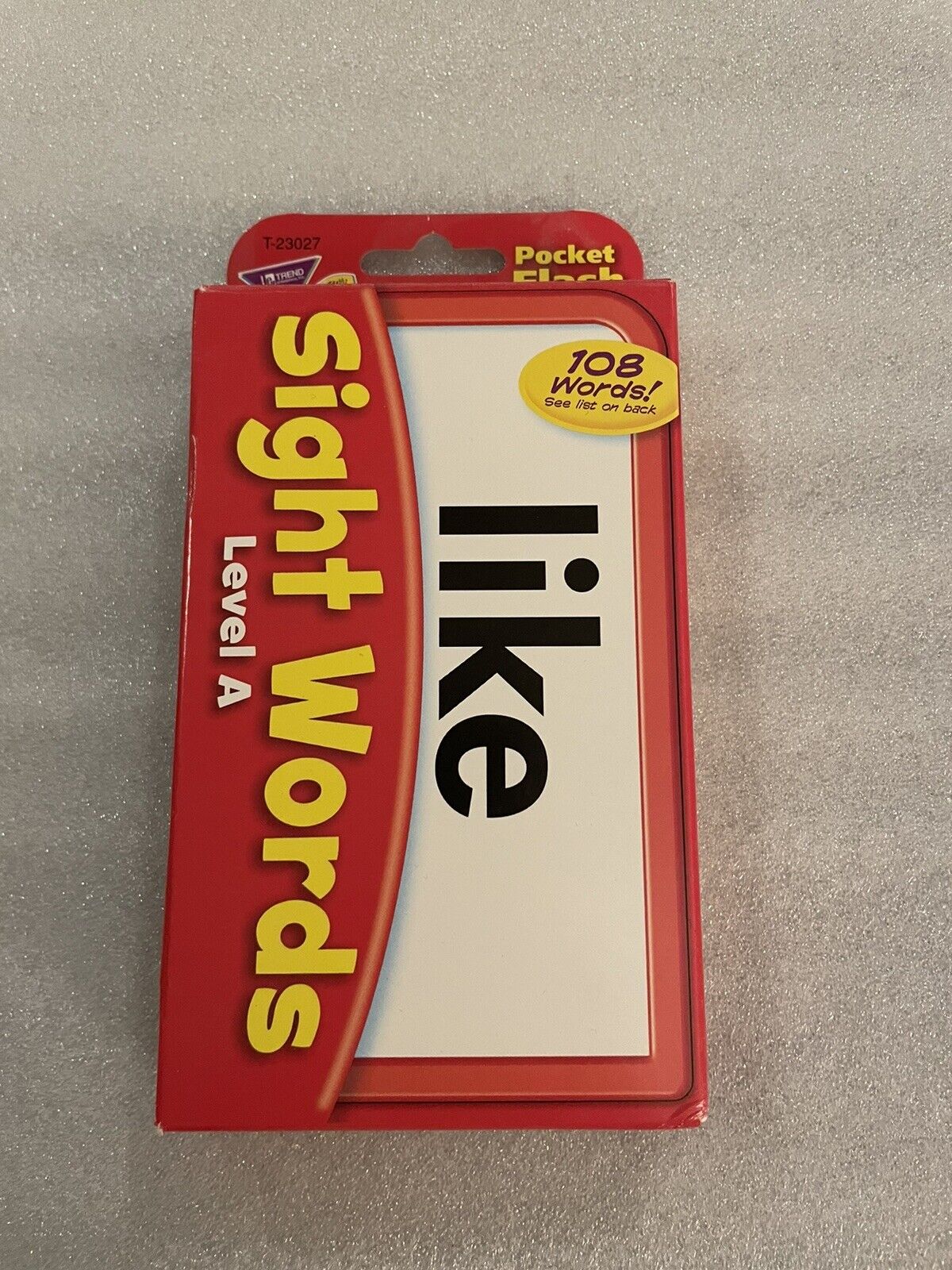 Sight Words Pocket Flash Cards Level A 