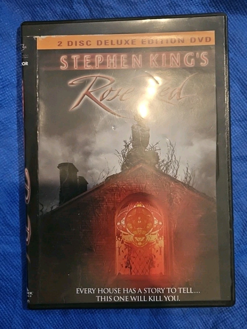 Rose Red (DVD, 2002, 2-Disc Set, Deluxe Edition) Slimcase. Artwork Cut. Tested