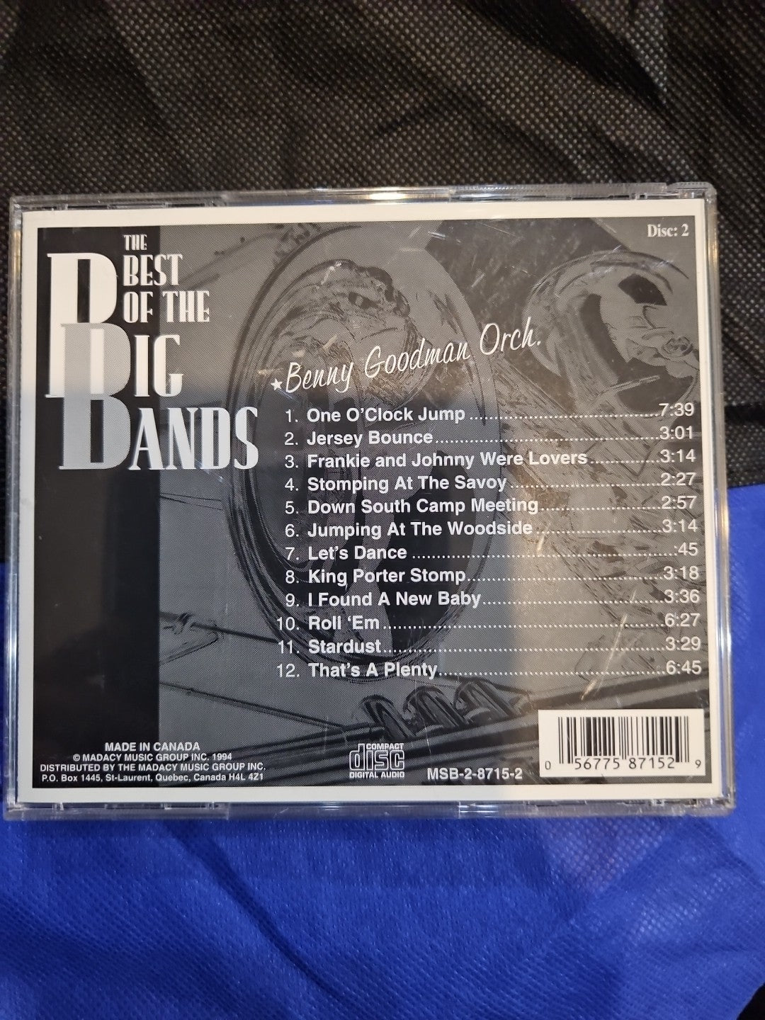 Best of Big Bands by Various (CD, 1995) 3 Disc Set