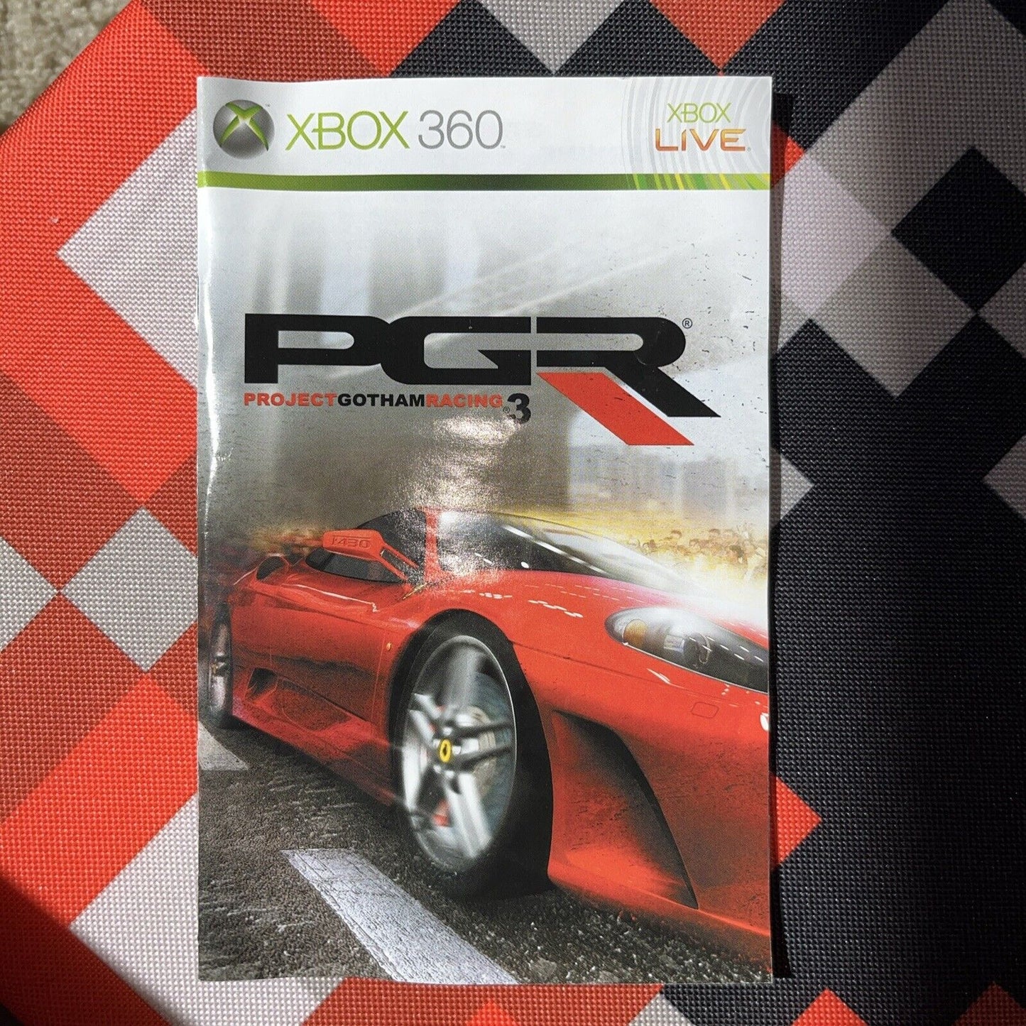 Project Gotham Racing 3 (Microsoft Xbox 360, 2005) New Case. With Manual.CIB