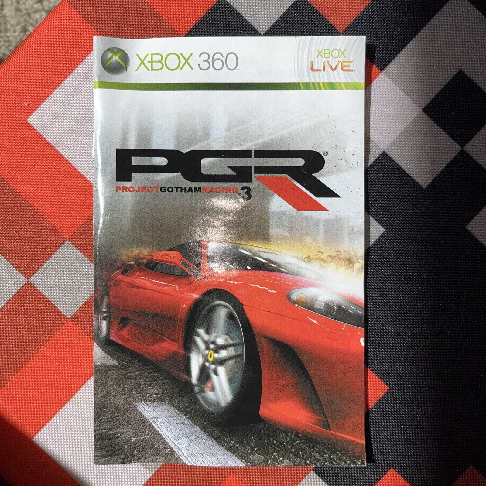 Project Gotham Racing 3 (Microsoft Xbox 360, 2005) New Case. With Manual.CIB