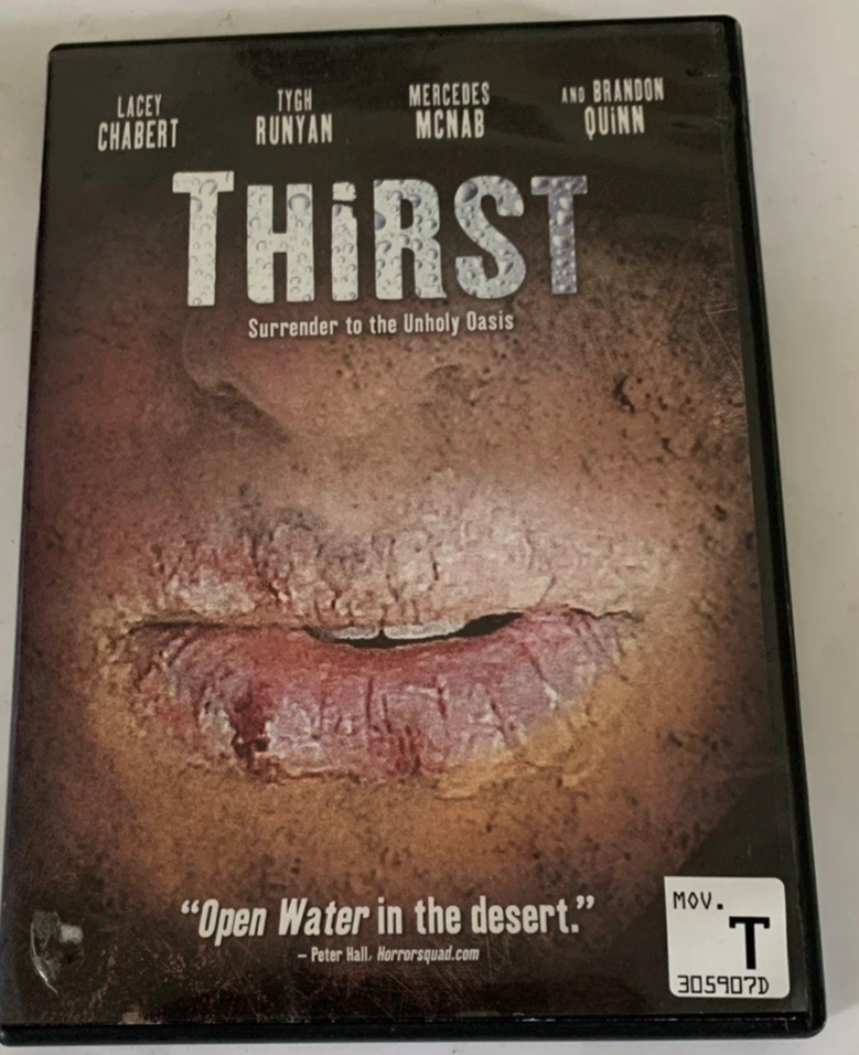 Thirst (DVD) Tested. New case