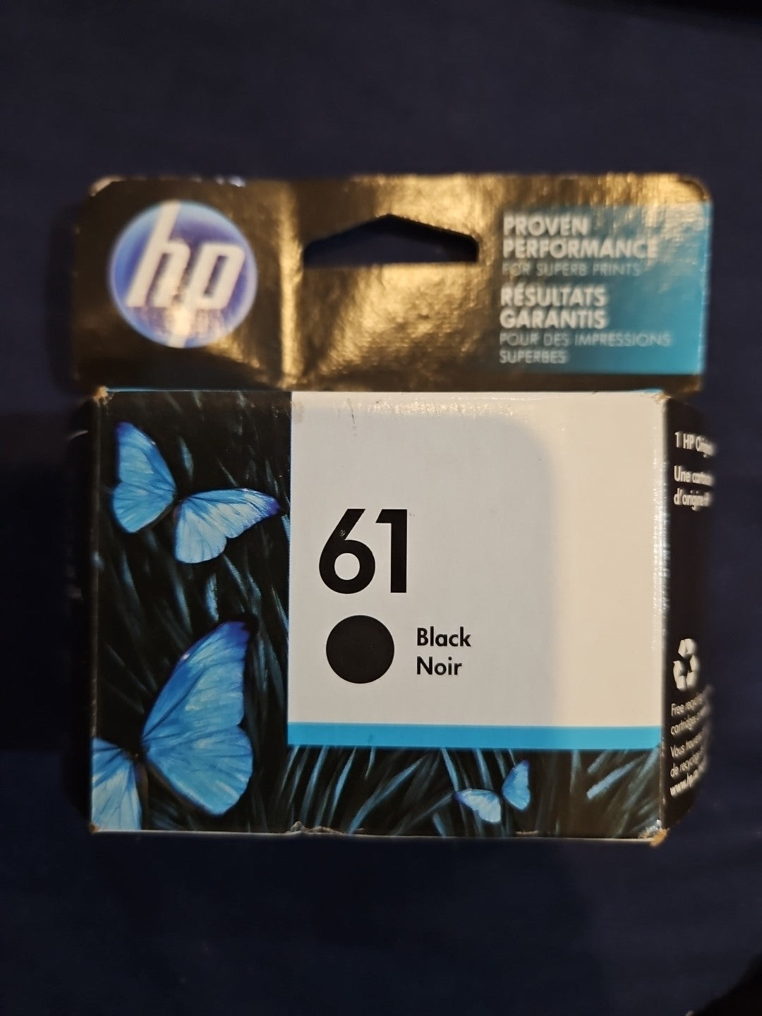 HP 61 Black Original Ink Cartridge (CH561WN)