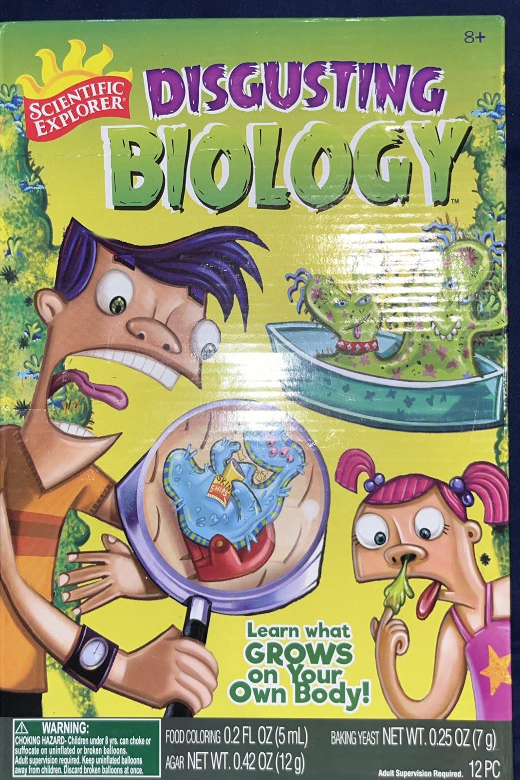 Biology For Kids Games Scientific Explorer Disgusting Science Kit K-12 Learn