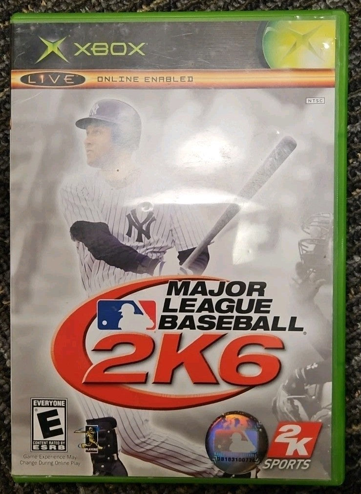 Major League Baseball 2K6 (Xbox) Tested. No Scratches. New Case