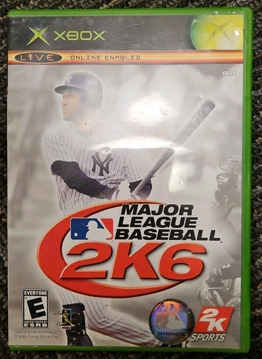 Major League Baseball 2K6 (Xbox) Tested. No Scratches. New Case