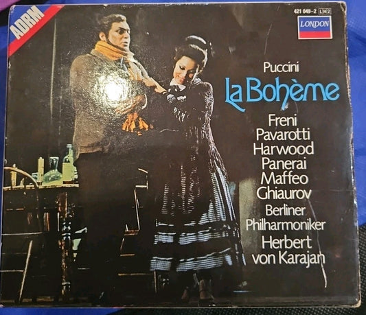 La Boheme by Luciano Pavarotti (CD, 1990)