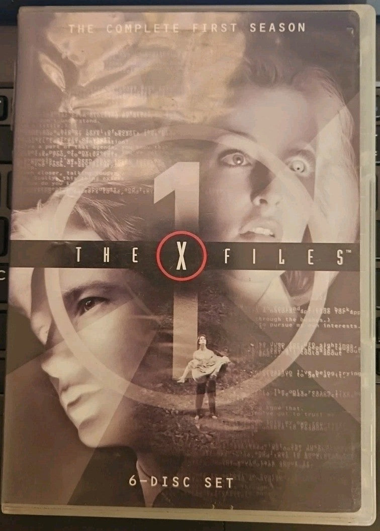 The X-Files: Season 1 (DVD, 1993) Missing Disc 2.  Disc 1,3,4,5,6 Only