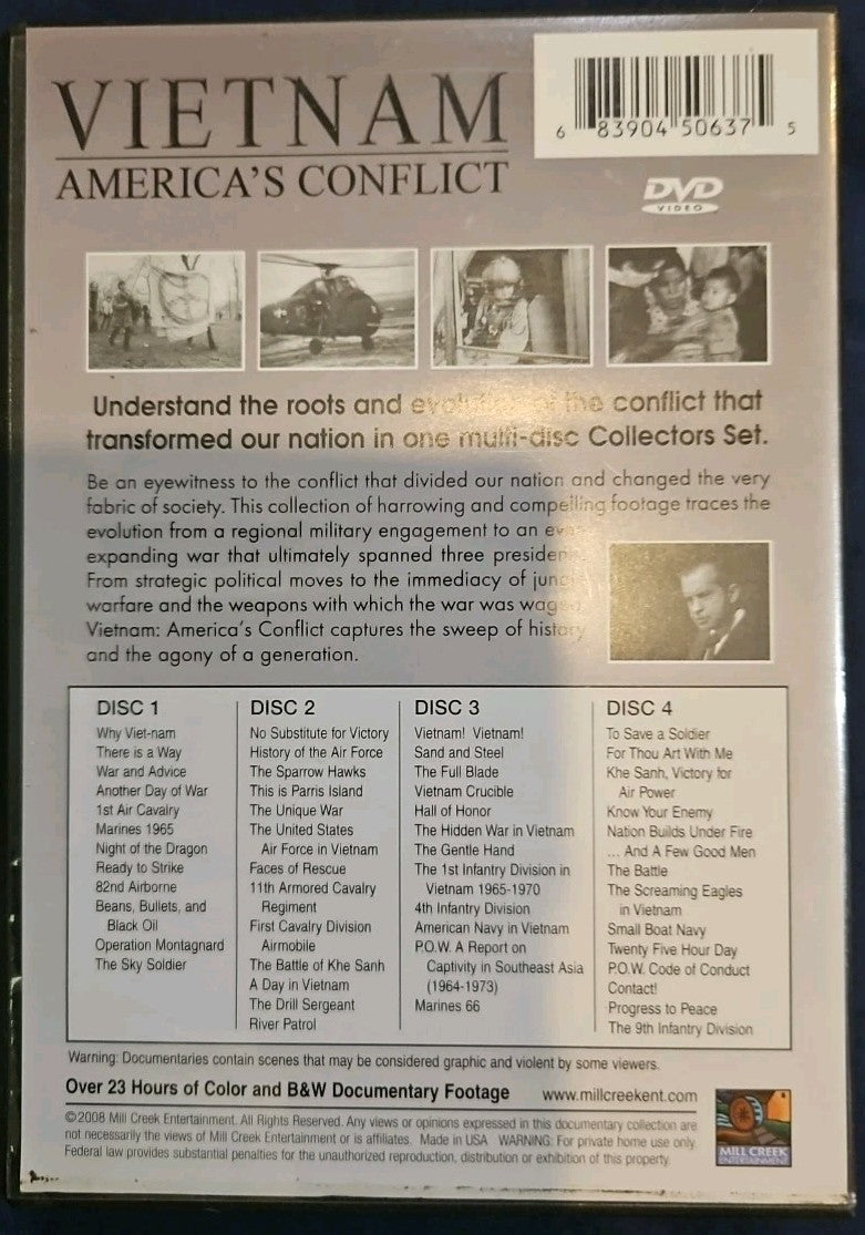 Vietnam: America's Conflict (DVD, 2008)