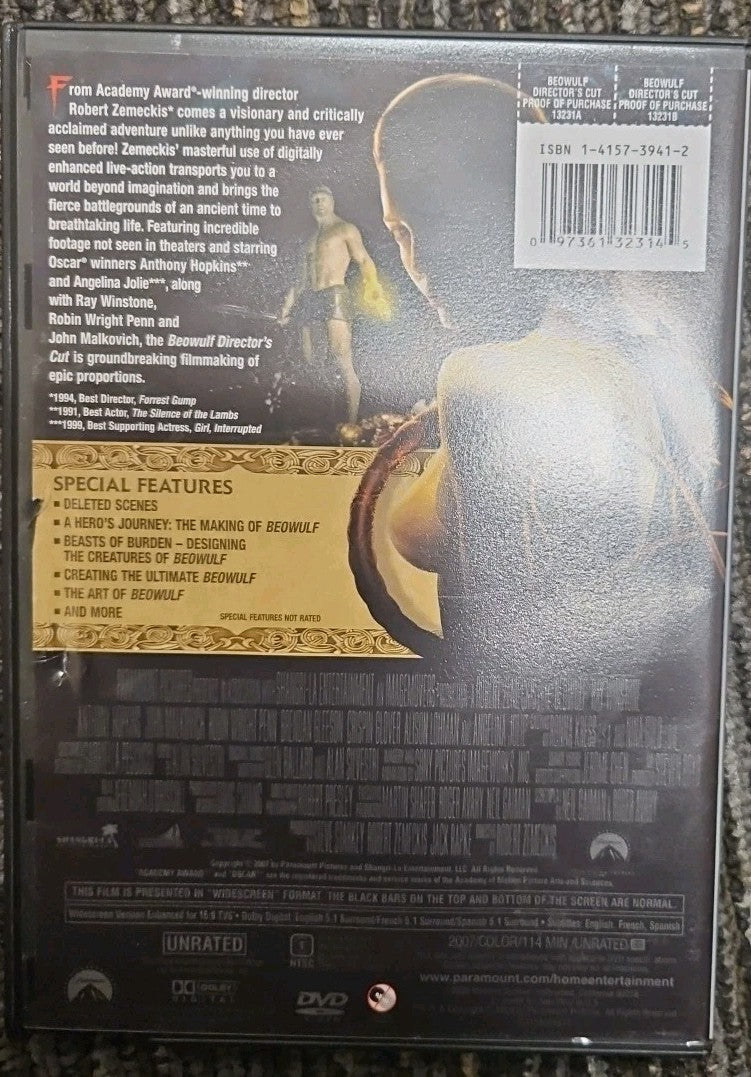 Beowulf (DVD, 2007)  New Sealed