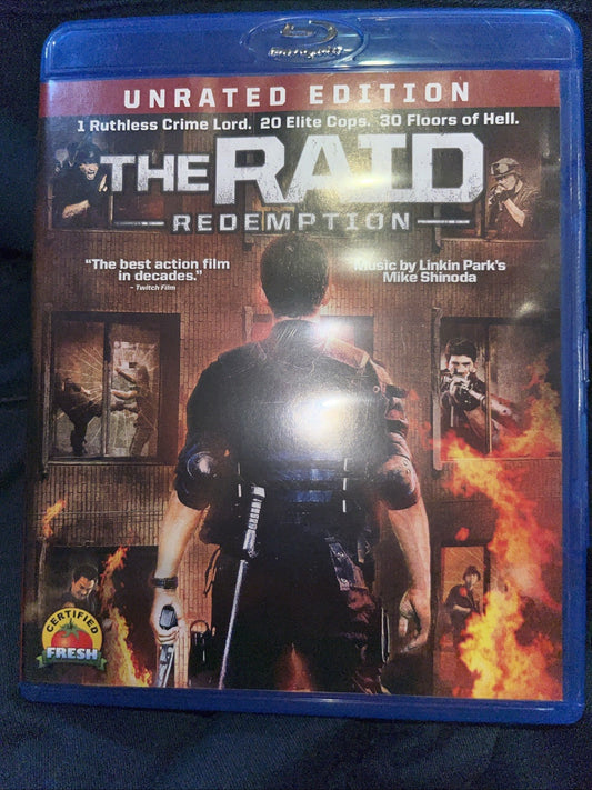The Raid: Redemption (Blu-ray, 2012) New. No Digital Download