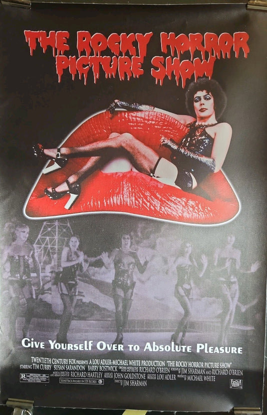 Rocky Horror Picture Show Canvas Poster Cult Movie Tim Curry 11.75x17.5