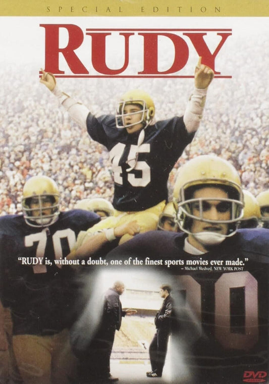 Rudy (DVD, 2000, Special Edition) BRAND NEW