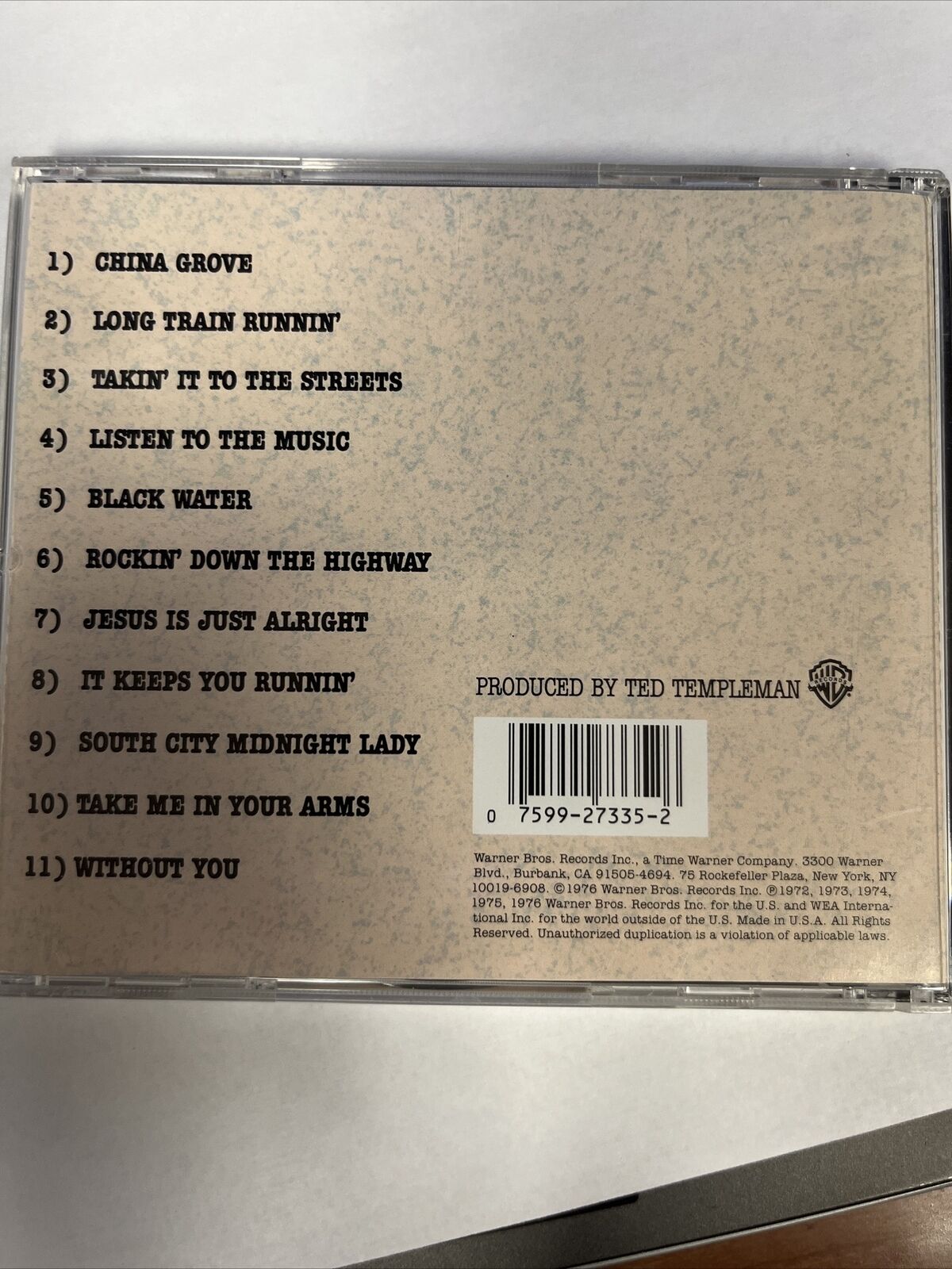 Best of the Doobies - Music CD - The Doobie Brothers -  1990-10-25 - Warner Bros