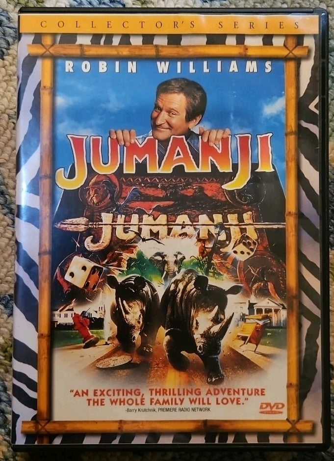 Jumanji (DVD, 2000, Collectors Edition) New Sealed