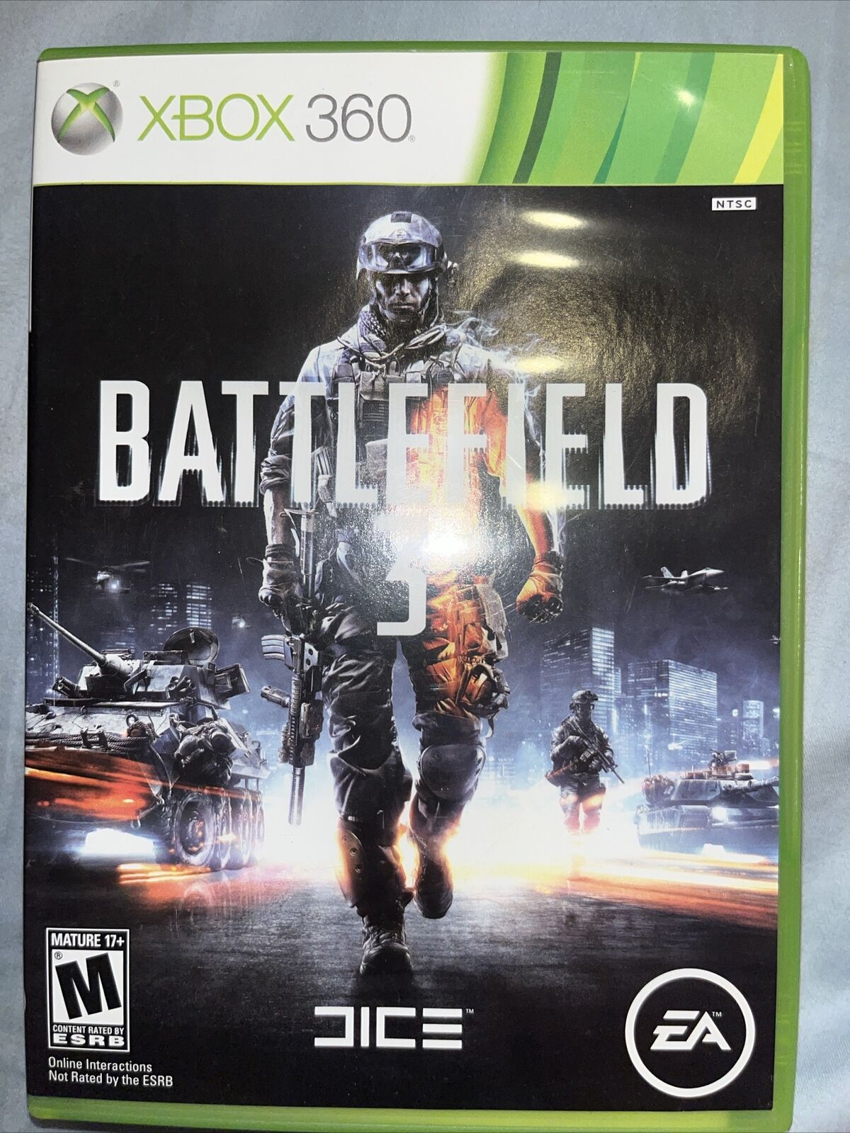 Battlefield 3 (Microsoft Xbox 360, 2011)