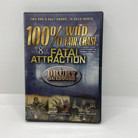 Drury Outdoors 100% Fari Chase Vol 8 Fatal Attraction - DVD -