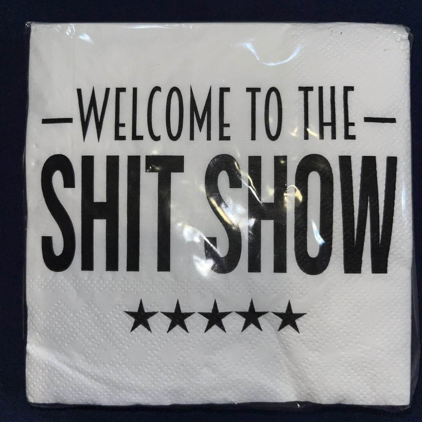 Welcome To The Sh*t Show Beverage Napkins 20 Ct