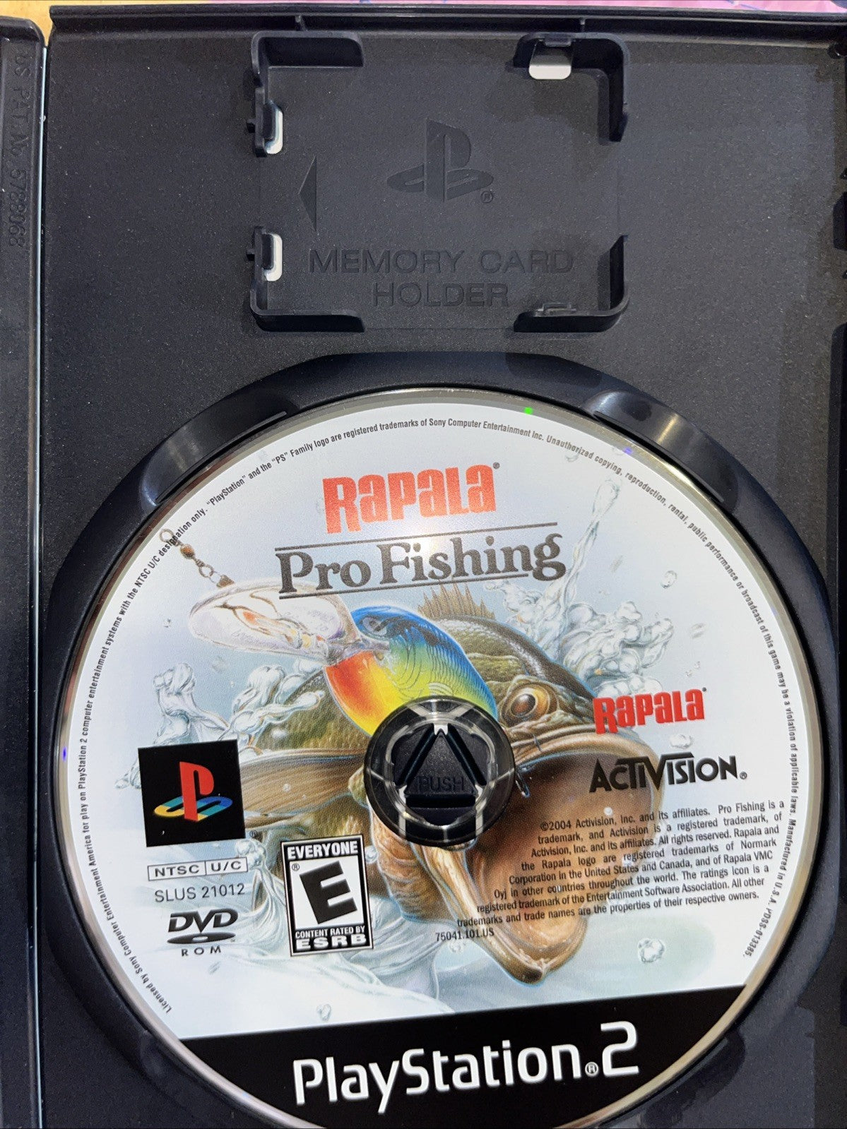 Rapala Pro Fishing (PS2)  CIB. W/Manual + Reg Card. Original Case