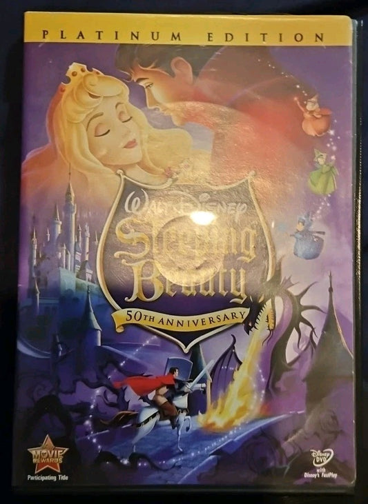 Sleeping Beauty (DVD, 2008, 2-Disc Set, Platinum Edition) New Sealed