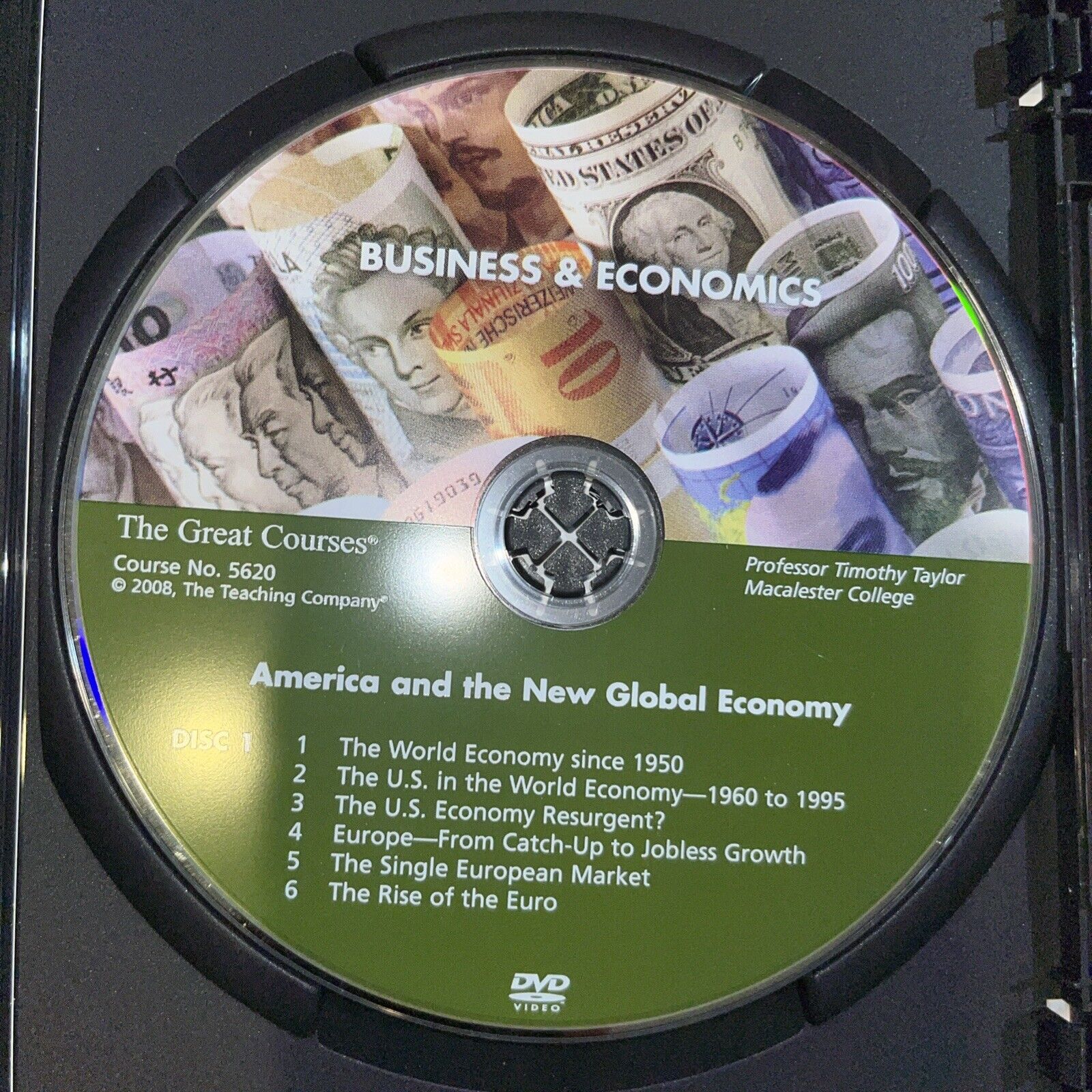 America and the New Global Economy by Timothy Taylor (DVD)