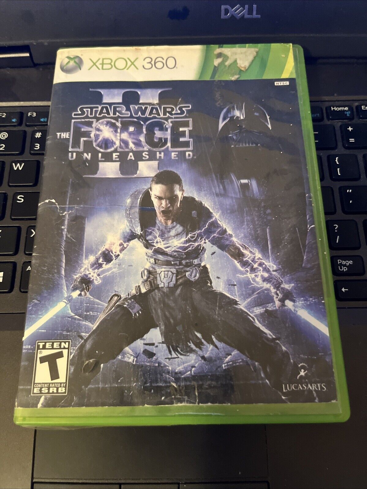 Star Wars: The Force Unleashed II (Xbox 360) new case. tested. No scratches.
