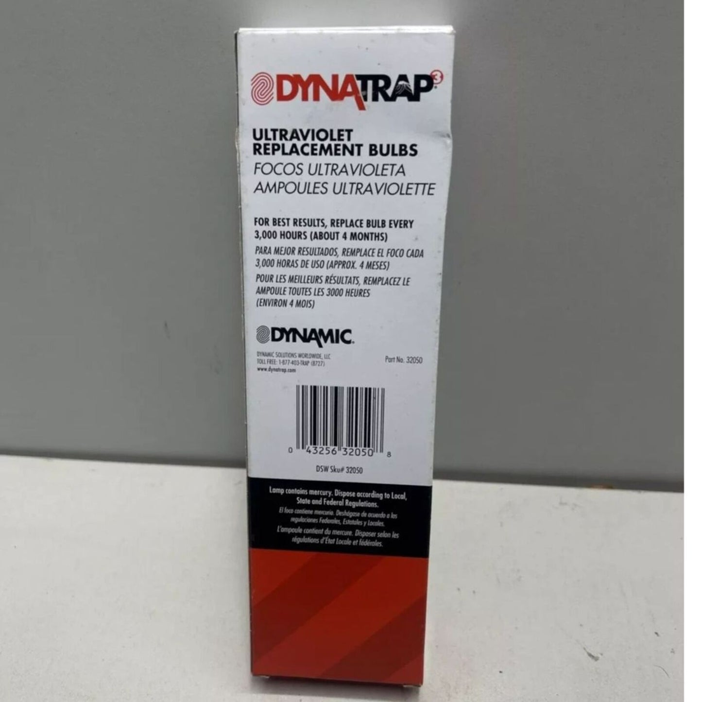 2x DynaTrap Ultraviolet Insect Repellant Replacement Bulbs - Open Box